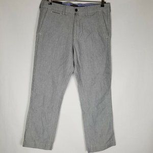 NEW Banana Republic 35x32 Linen Pants Men $69 Blue